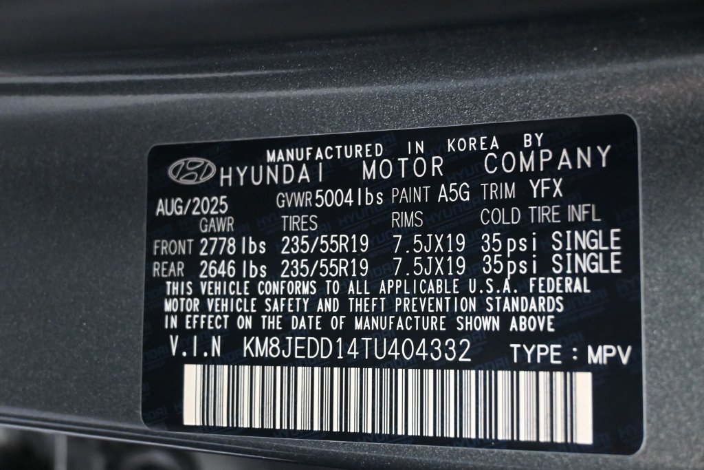 Used 2026 Hyundai Tucson Limited AWD/4WD image 9