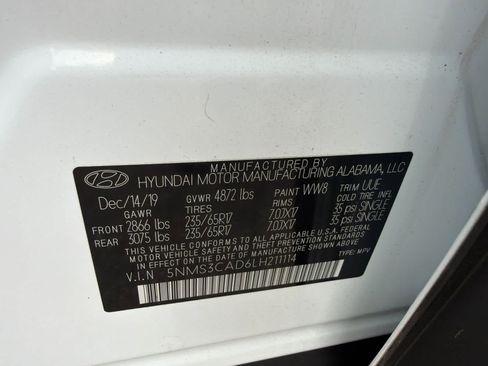 Used 2020 Hyundai Santa Fe SEL image 18