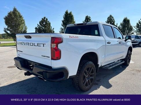 Used 2023 Chevrolet Silverado 1500 Custom Trail Boss w/ LPO, Dark Essentials Package image 7