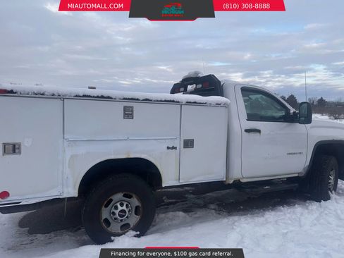 Used 2015 GMC Sierra 2500 4x4 Regular Cab w/ Snow Plow Prep Package image 2