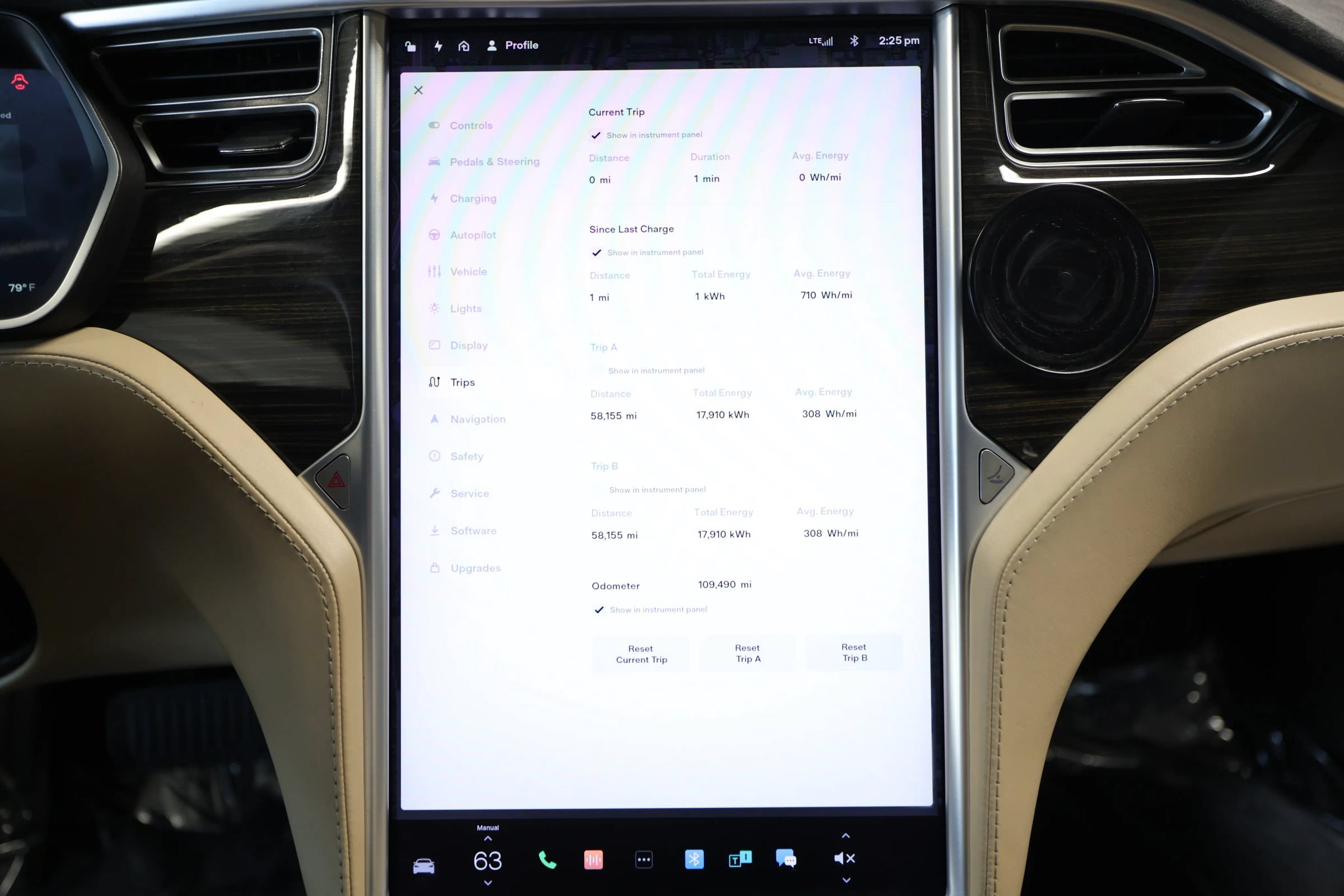 Used 2015 Tesla Model S 85 RWD image 63