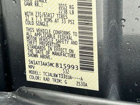 Certified 2021 Nissan Rogue S FWD image 51