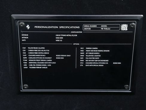 Used 2021 Ferrari F8 Tributo RWD image 34