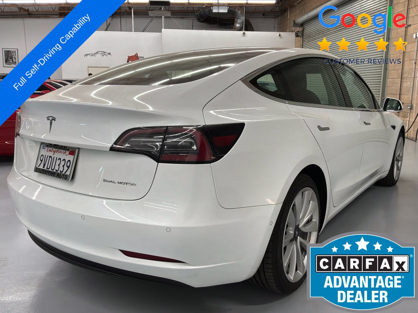 Used 2019 Tesla Model 3 Long Range AWD/4WD image 4