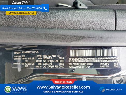 Used 2018 Jeep Renegade Altitude AWD/4WD image 17