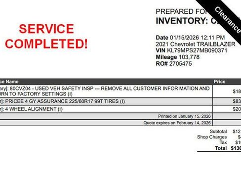 Used 2021 Chevrolet TrailBlazer LT image 11