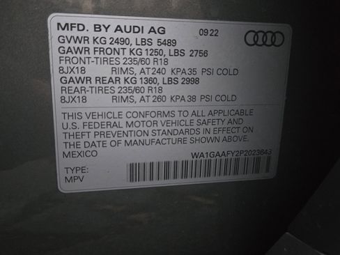 Used 2023 Audi Q5 2.0T Premium w/ Convenience Package image 35