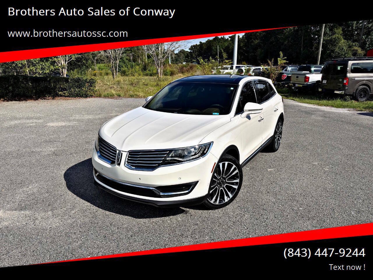 Used 2016 Lincoln MKX Reserve w/ Technology Package FWD image 1
