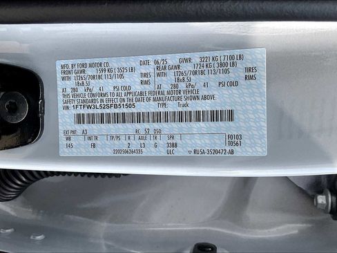 New 2025 Ford F150 XLT w/ Equipment Group 302A MID image 21