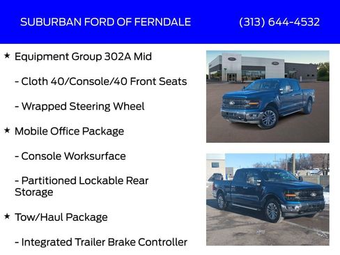 Used 2025 Ford F150 XLT w/ Equipment Group 302A MID image 13
