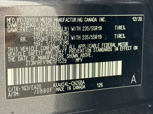 Certified 2021 Toyota RAV4 Limited AWD/4WD image 51
