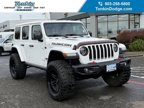 Used 2019 Jeep Wrangler Unlimited Rubicon w/ Steel Bumper Group image 1