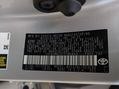 Certified 2026 Toyota Corolla LE FWD image 15