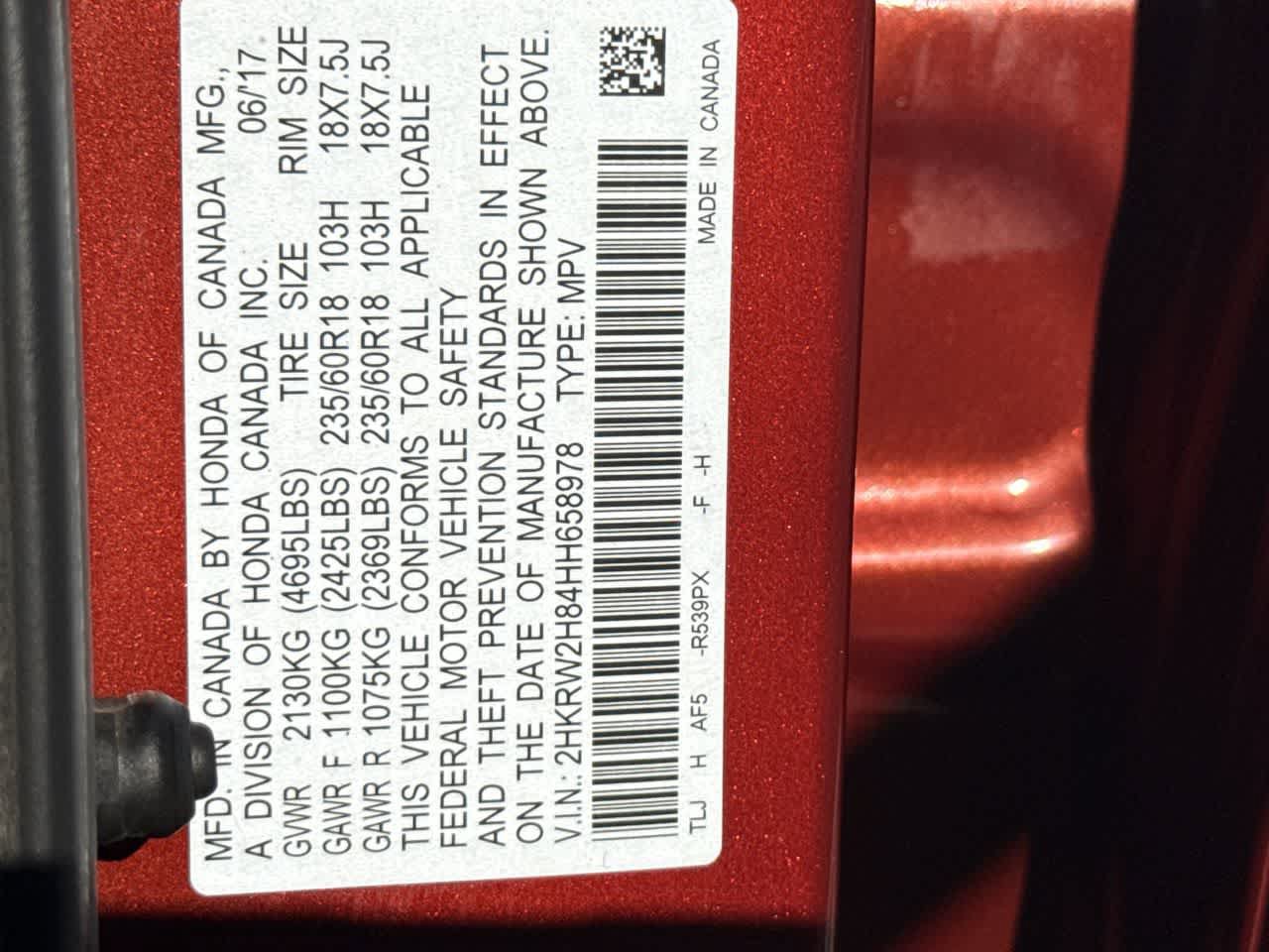 Used 2017 Honda CR-V EX-L image 21