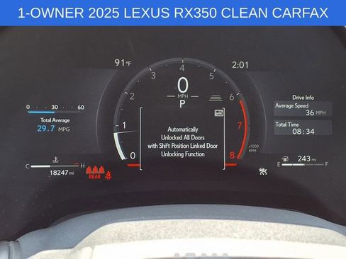 Used 2025 Lexus RX 350 FWD w/ Technology Package image 24
