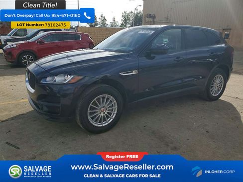 Used 2017 Jaguar F-PACE AWD/4WD image 1