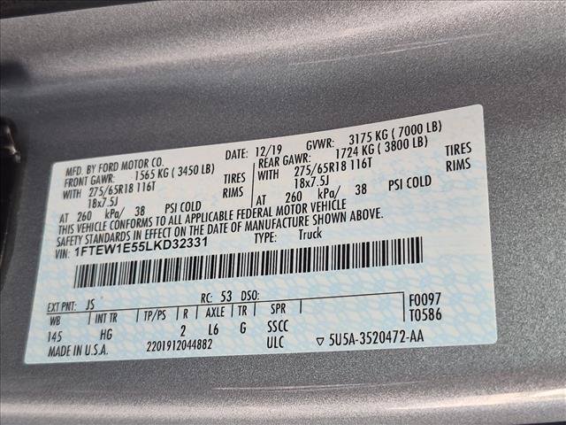 Used 2020 Ford F150 Lariat AWD/4WD image 24