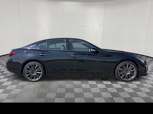 Used 2024 INFINITI Q50 Red Sport 400 w/ Black Opal Edition RWD image 5