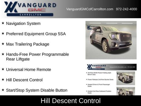 Used 2022 GMC Yukon XL Denali w/ Max Trailering Package AWD/4WD image 7