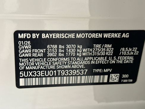 New 2026 BMW X5 M60i w/ Parking Assistance Package image 20