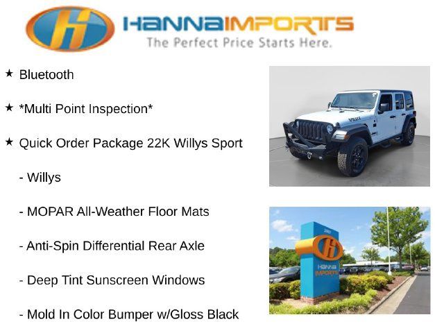 Used 2021 Jeep Wrangler Unlimited Sport AWD/4WD image 8