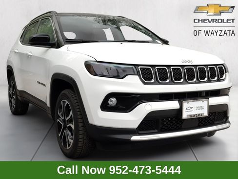 Used 2023 Jeep Compass Limited w/ Sun and Sound Group AWD/4WD image 1