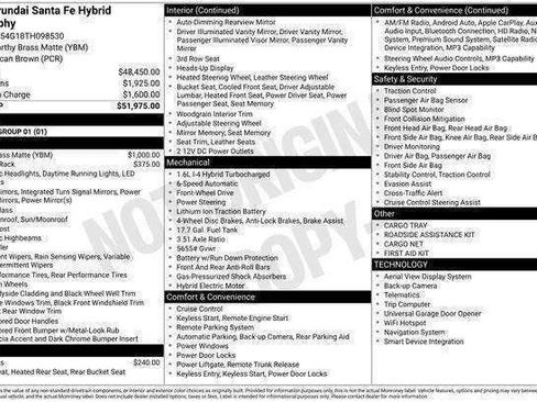 New 2026 Hyundai Santa Fe Calligraphy FWD image 31