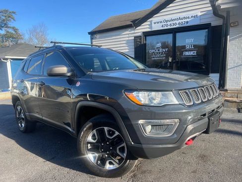 Used 2018 Jeep Compass Trailhawk w/ Leather Interior Group image 1