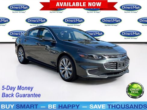 Used 2017 Chevrolet Malibu Premier w/ Premier Sun and Wheel Package FWD image 1