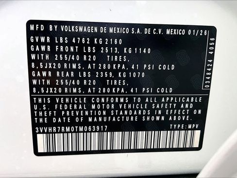 New 2026 Volkswagen Tiguan SE R-Line image 19