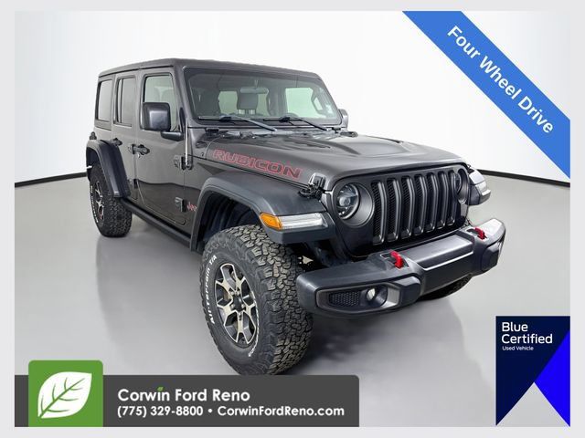 Used 2020 Jeep Wrangler Unlimited Rubicon w/ LED Lighting Group AWD/4WD 360° Tour