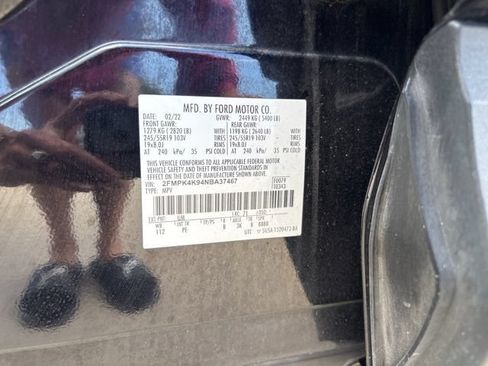 Used 2022 Ford Edge Titanium w/ Equipment Group 301A AWD/4WD image 42
