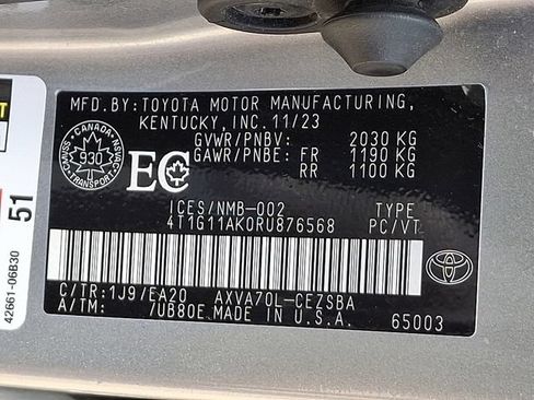 Used 2024 Toyota Camry SE FWD image 27