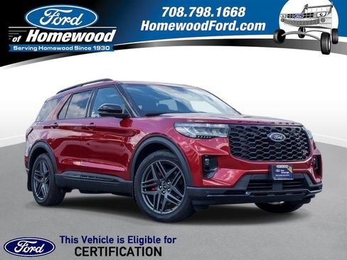 Certified 2025 Ford Explorer ST AWD/4WD image 1