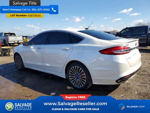 Used 2017 Ford Fusion Titanium FWD image 3