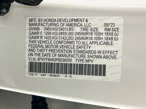 Certified 2023 Honda Passport TrailSport image 36