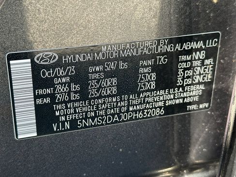 Used 2023 Hyundai Santa Fe SEL AWD/4WD image 30