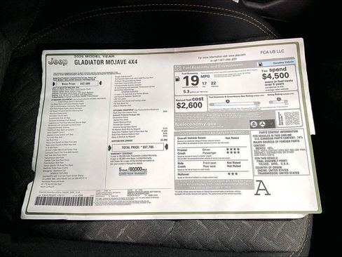 New 2026 Jeep Gladiator Mojave image 42