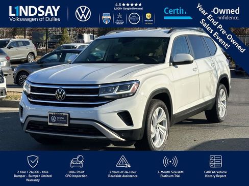 Certified 2022 Volkswagen Atlas SE image 4