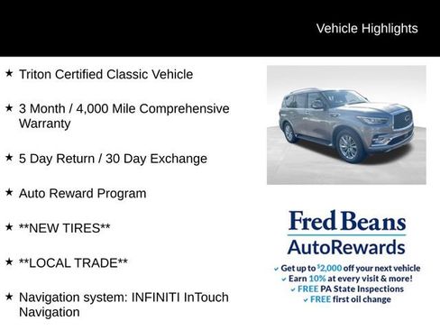 Used 2019 INFINITI QX80 Luxe AWD/4WD image 5