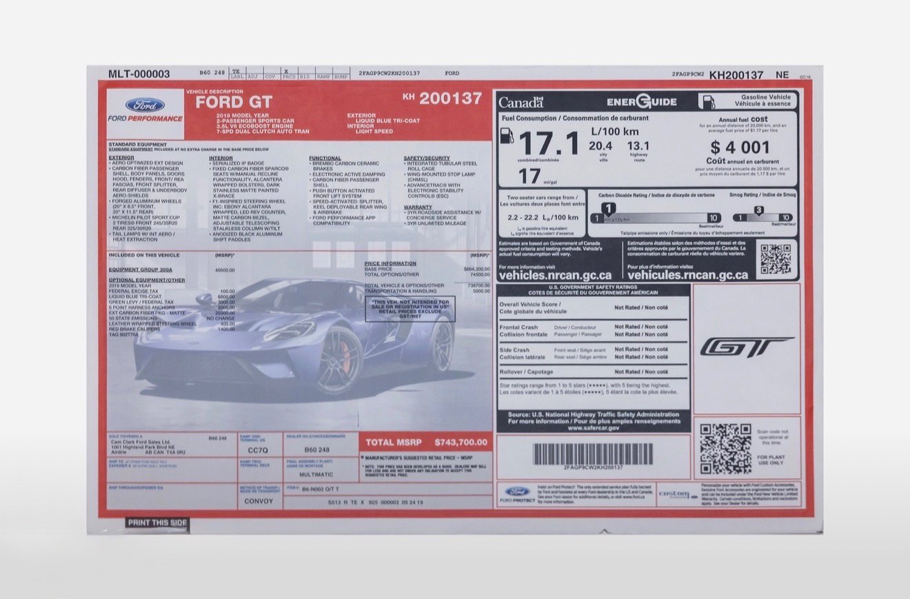 Used 2019 Ford GT RWD image 42