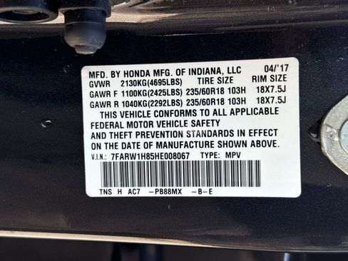 Used 2017 Honda CR-V EX-L image 30