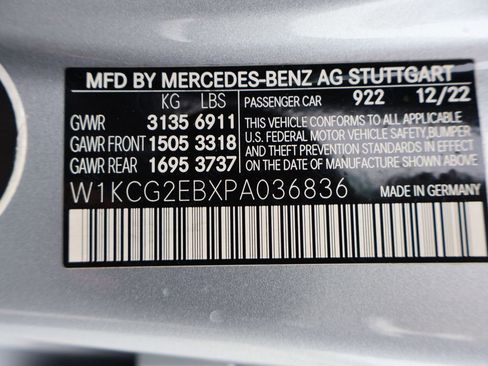 Certified 2023 Mercedes-Benz EQS 450+ 4MATIC Sedan image 41