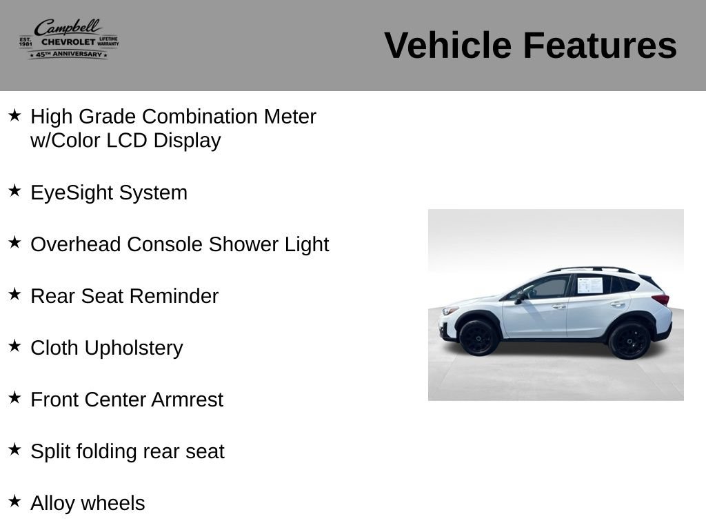Used 2023 Subaru Crosstrek 2.0i AWD/4WD image 10