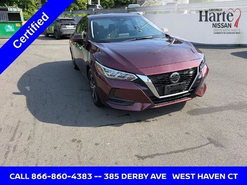 Certified 2023 Nissan Sentra SV w/ All-Weather Package FWD image 1