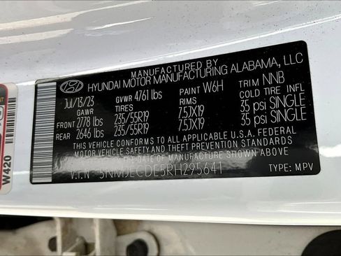 Used 2024 Hyundai Tucson Limited AWD/4WD image 18
