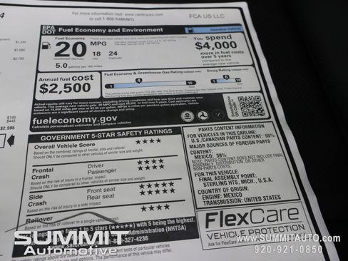 New 2026 RAM 1500 Rebel w/ Rebel Level 2 Equipment Group AWD/4WD image 47