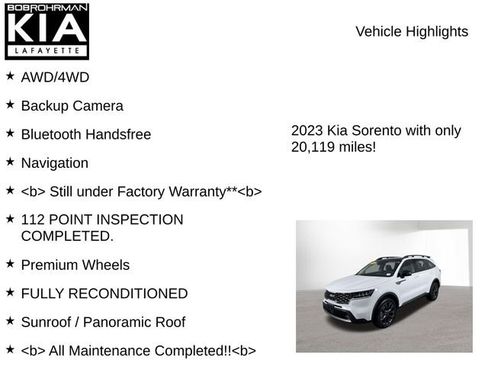 Used 2023 Kia Sorento X-Line EX image 7