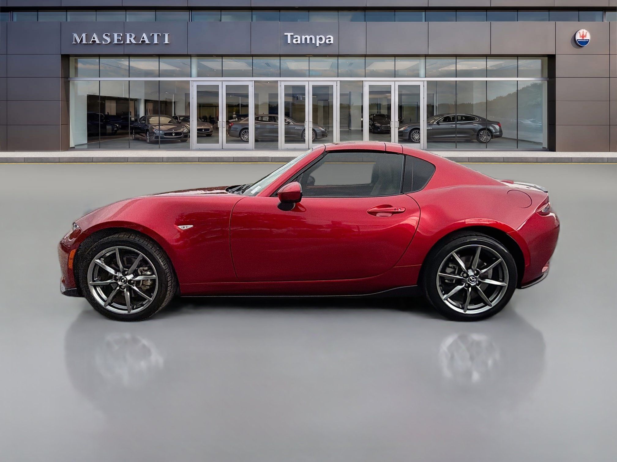Used 2021 MAZDA MX-5 Miata RF Grand Touring w/ Appearance Package RWD image 6
