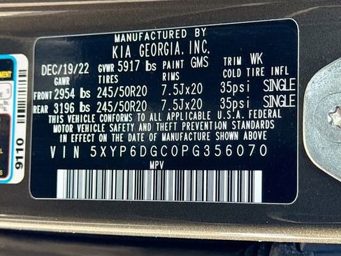 Used 2023 Kia Telluride S w/ S Sunroof Package image 39